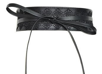 PASEK Z KORONKĄ WIĄZANY DO SUKIENKI BLUZKI BOHO