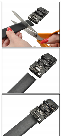 Zestaw ZE SKÓRY PASEK AUTOMAT I PORTFEL PREZENT NA ŚWIĘTA ELEGANCKIE PUDEŁKO SKARPETY 2061