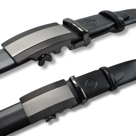 Zestaw ZE SKÓRY PASEK AUTOMAT I PORTFEL PREZENT NA ŚWIĘTA ELEGANCKIE PUDEŁKO SKARPETY 2061