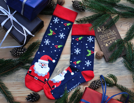 Zestaw ZE SKÓRY PASEK AUTOMAT I PORTFEL PREZENT NA ŚWIĘTA ELEGANCKIE PUDEŁKO SKARPETY 2026