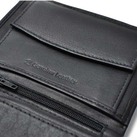 Polski pasek męski z automatycznie zapinana klamrą. CIEMNY BRĄZOWY BRC2